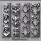 Nail Charm Molds Snake Shape Silicone Nail Art Mold Nail Tools