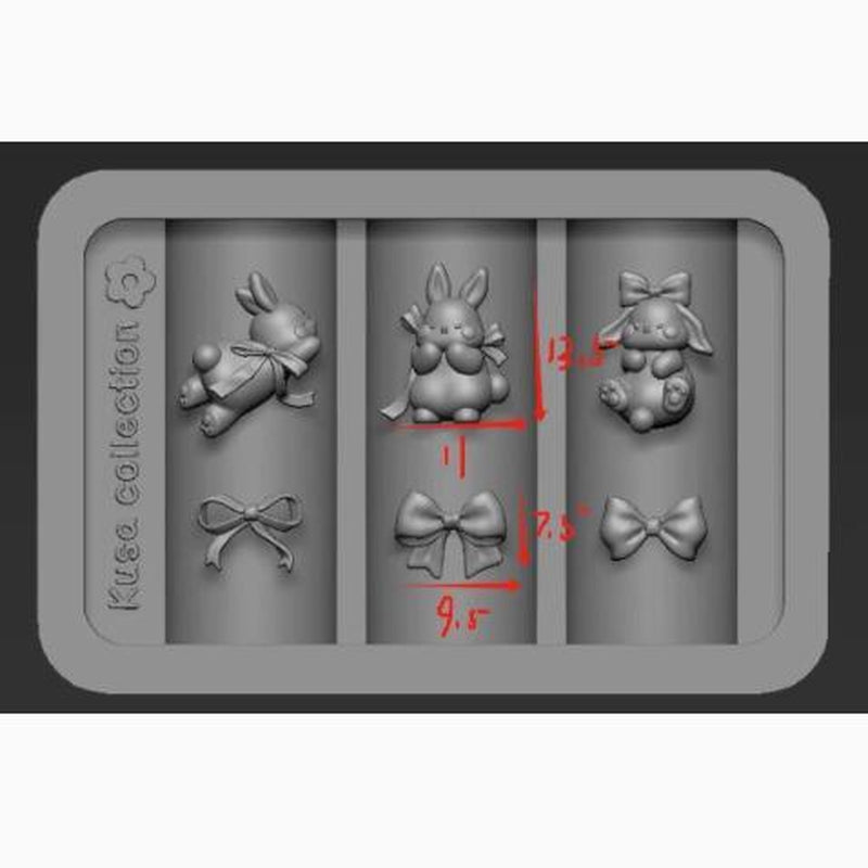 Nail Charm Molds Snake Shape Silicone Nail Art Mold Nail Tools