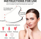 Stainless Steel Gua Sha Facial Tools Set, Metal Guasha Tool for Face and Body Massage（Scraping Board+Leather Cover）