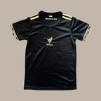 Mexico 2025 Soccer Jersey Set - Unisex Casual High Quality Black & Gold Trim Short Sleeve Top with Logo
