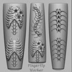 Nail Charm Molds Snake Shape Silicone Nail Art Mold Nail Tools