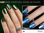 Jofay Fashion Cat Eye Press on Nails Short 5 Styles, 160Pcs Salon-Like Fake Nails with Glitter Chasing Light Cat Eye Designs, Artificial Acrylic Nails Glue on Nails Stick on Nails for Women