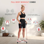 Waist Twister Machine 300 Lbs Weighing,Ab Board for Women - Core Workout Equipment, Portable Waist Toner for Aerobic Exercise - Home Gym Cardio