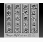 Nail Charm Molds Snake Shape Silicone Nail Art Mold Nail Tools