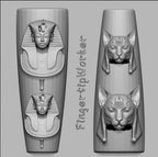 Nail Charm Molds Snake Shape Silicone Nail Art Mold Nail Tools