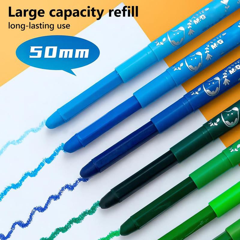 M&G Washable Tempera Paint Sticks No-Mess, Fast-Drying Crayons for Kids & Artists, Skin & Rainbow Colors, Use on Paper, Wood, Glass & More #Tiktokshopbacktoschool