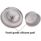 2 Pack Mason Jar Shaker Lids 304 Stainless Steel with Seals for Mix Spices Dredge Flour Sugar Salt Peppers and Any REGULAR MOUTH Mason Jars Canning Lid