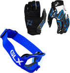 GLX GX623 Youth ATV and Dirt Bike Helmet Combo - Modern Design, Medium Size - DOT Certified