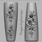 Nail Charm Molds Snake Shape Silicone Nail Art Mold Nail Tools
