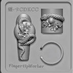 Nail Charm Molds Snake Shape Silicone Nail Art Mold Nail Tools