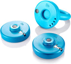 Adjustable Kettlebell Weight Set (5-12 lbs) for Strength Training - Versatile Fitness Equipment for Home Workouts, Suitable for All Ages, Teal